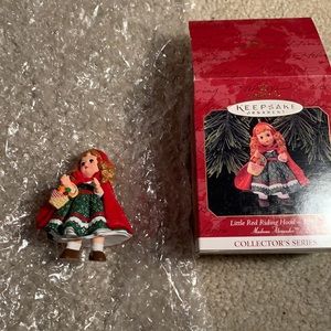 Hallmark Keepsake Ornament Madame Alexander Little Red Riding Hood 1991